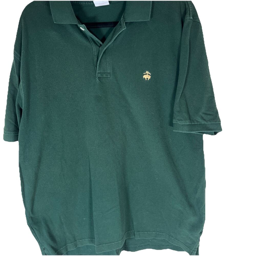 Green brooks brothers polo large